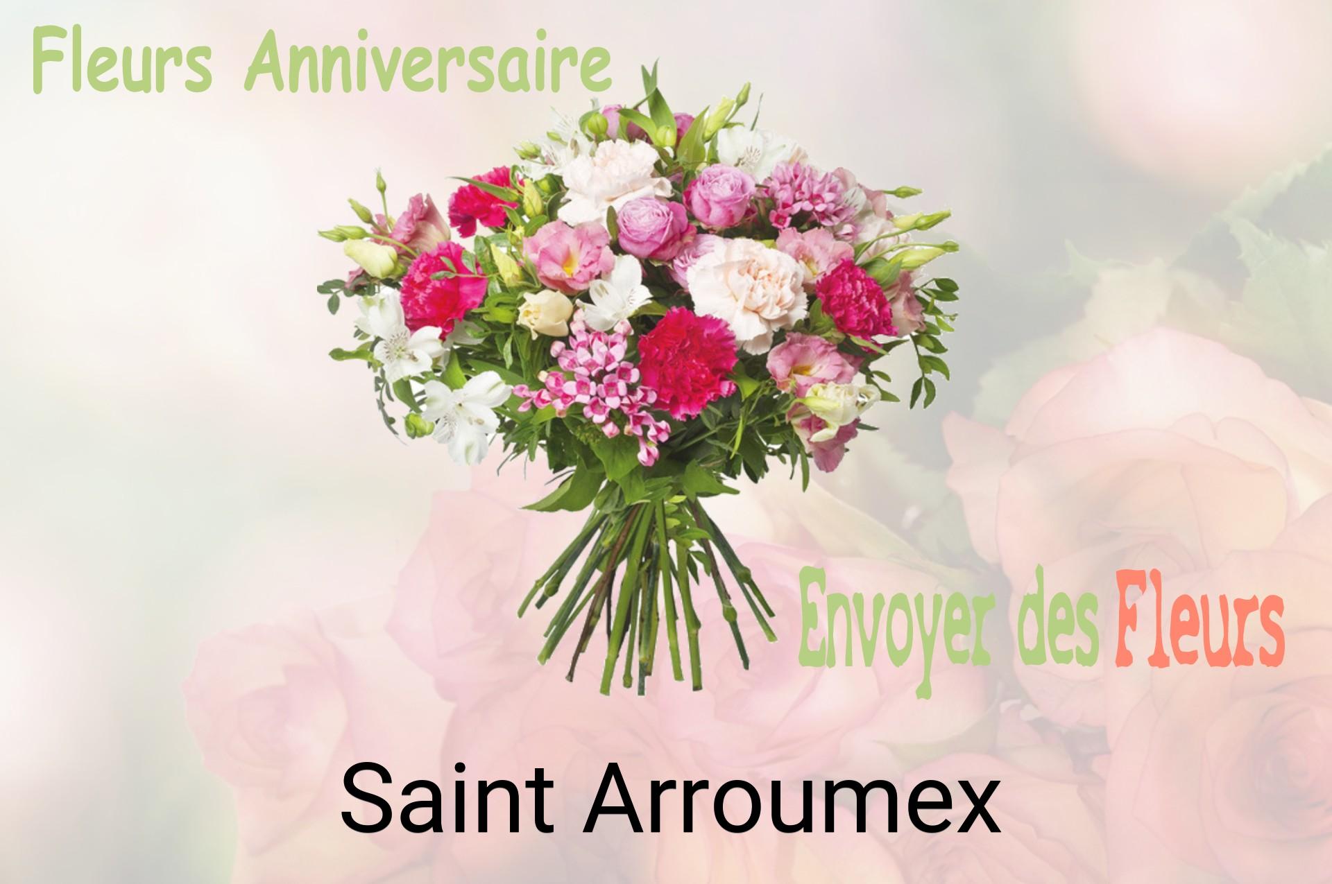 Bouquet de fleurs d’anniversaire livré à Saint-Arroumex