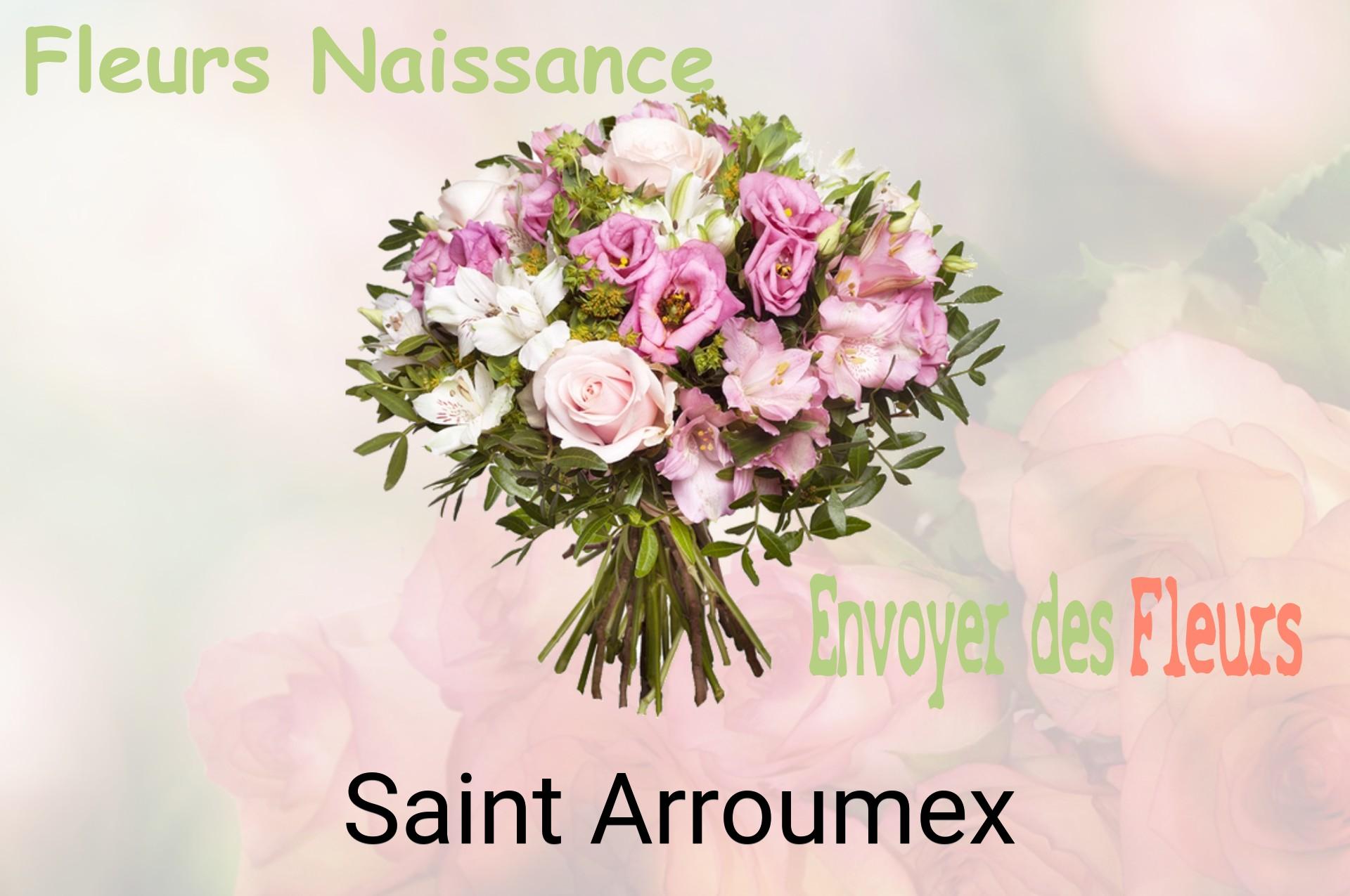 Bouquet de fleurs de naissance livré à Saint-Arroumex